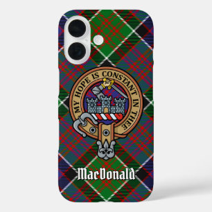 Coque Pour iPhone 16 Clan MacDonald de Clanranald Crest