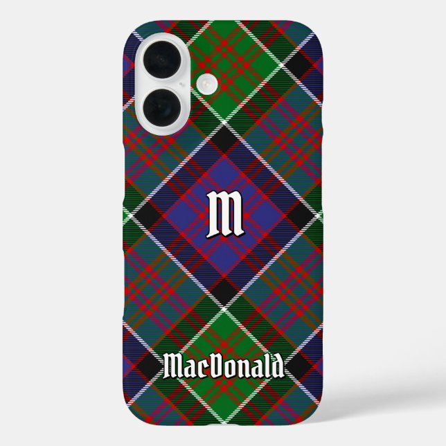 Coques Case-Mate iPhone Clan MacDonald de Clanranald Tartan (Verso)