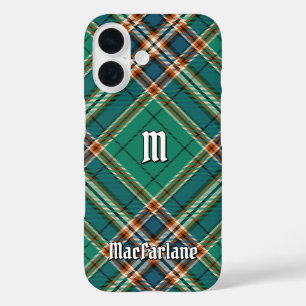 Coque Pour iPhone 16 Clan MacFarlane Tartan de chasse antique
