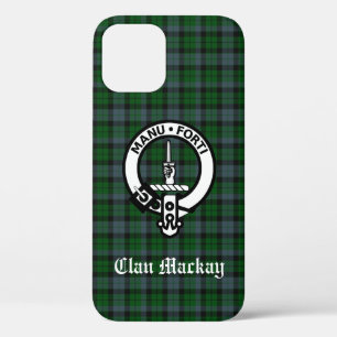 Case-Mate iPhone Case Clan Mackay Tartan et Insigne de crête
