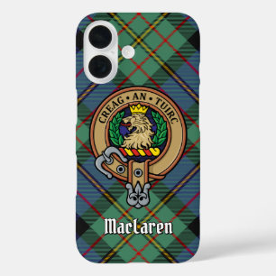 Coque Pour iPhone 16 Clan MacLaren Crest