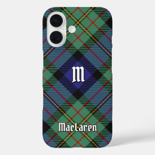 Coque Pour iPhone 16 Clan MacLaren Tartan