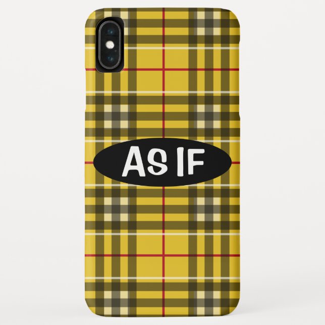 Coques Case-Mate iPhone Clan MacLeod Plaid tendance (Dos)