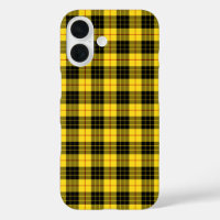 Clan MacLeod Tartan Jaune et Noir Plaid
