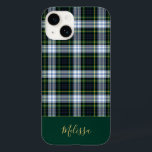 Coque Case-Mate iPhone Clan personnalisé Gordon Tartan Nom du plan<br><div class="desc">Ajoutez votre nom à cette jolie carte Clan Gordon</div>
