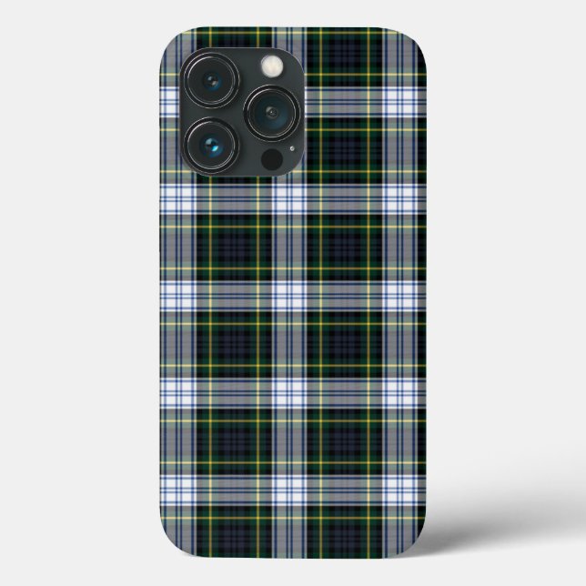 Coques Case-Mate iPhone Clan Plaid Gordon Tartan Vert Blanc Violet Chèque (Verso)