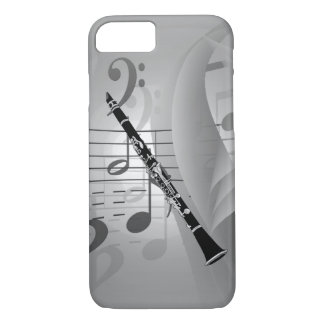 Coque iPhone 7 Clarinet aux accents musicaux
