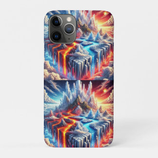 Case-Mate iPhone Case Clash Skyward : L'île du feu et de la glace