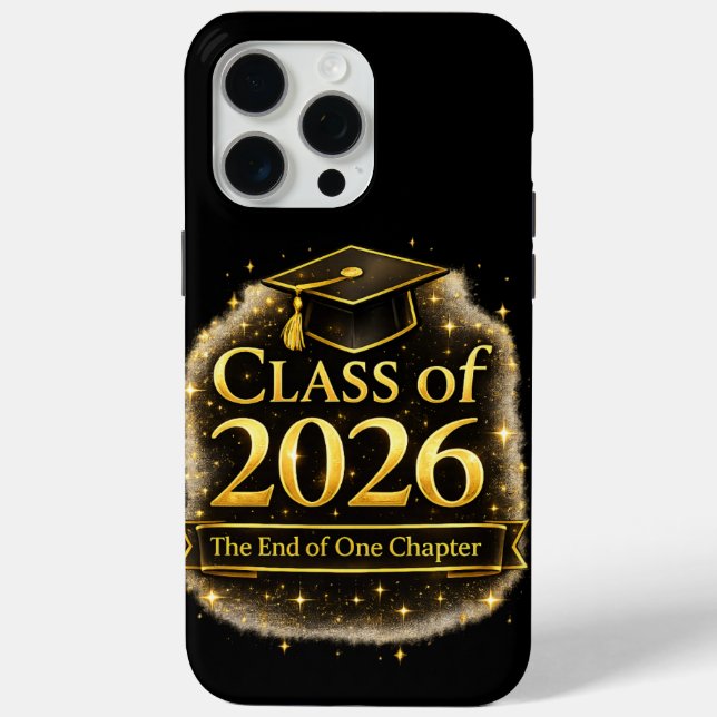 Coques Case-Mate iPhone Class of 2026 Premium Graduation Gift Phone Case (Verso)
