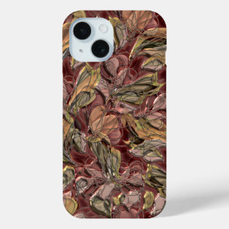 Coque Case-Mate iPhone Classé Chic Retro Faux brillant joli motif floral