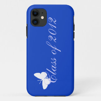 Etui iPhone Case-Mate Classe de 2012 - papillon bleu