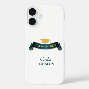 Coque Pour iPhone 16 Classe de 2025 Graduation