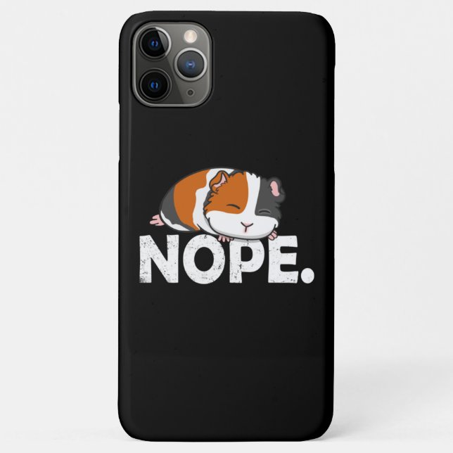 Coques Case-Mate iPhone Classic de cochon de Guinée (Dos)