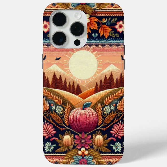 Coques Case-Mate iPhone Classic Fair Isle automne/automne (Verso)