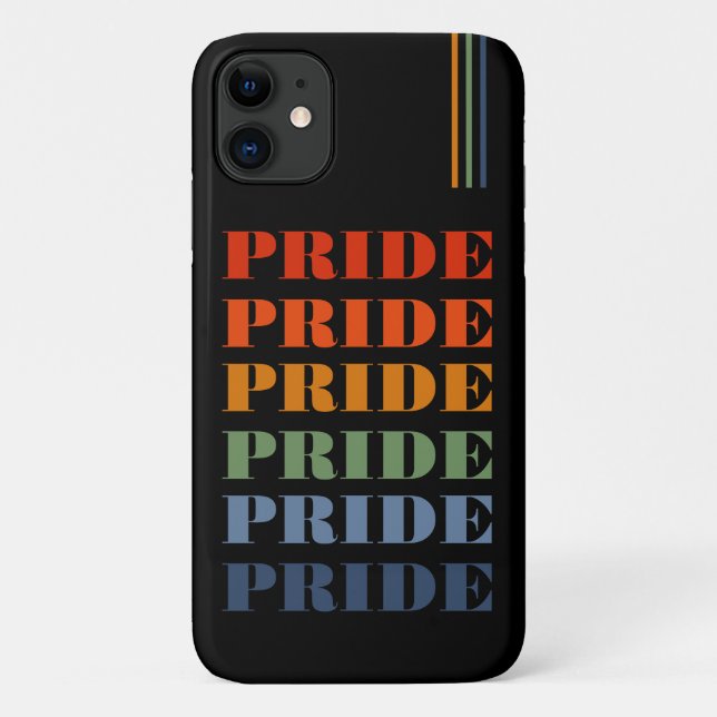Coques Case-Mate iPhone Classic Pride Cool LGBTQ (Dos)