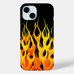 Coque Case-Mate iPhone Classic Racing Flames Décor sur un