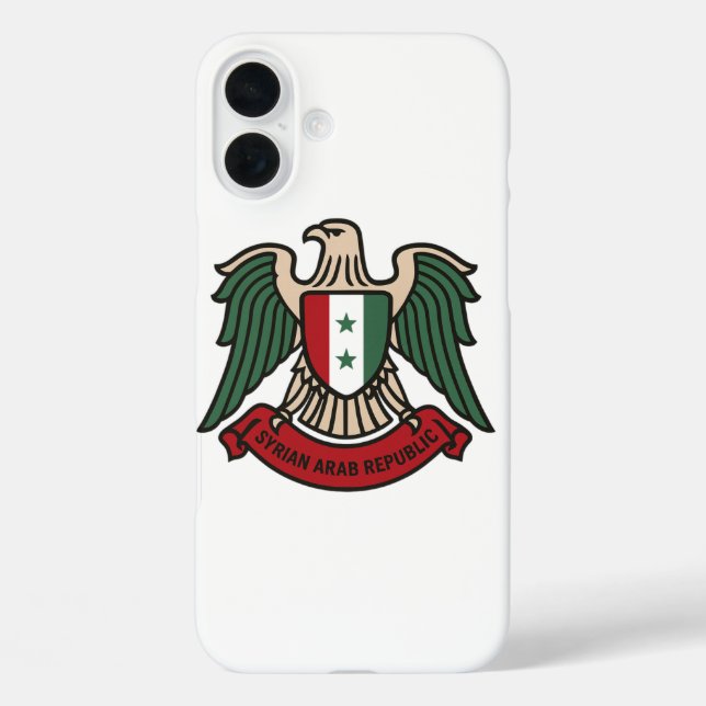 Coques Case-Mate iPhone Classique d'aigle de syrie libre (Verso)