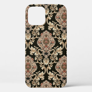 Case-Mate iPhone Case classique damask jacquard motif avec cadre abstrai
