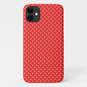 Etui iPhone Case-Mate Classique Elegant Poppy Pois rouge et blanc