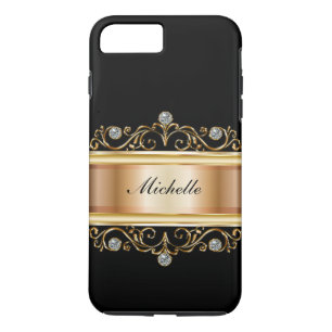 Coques Pour iPhone Classy Dames Monogram Bling