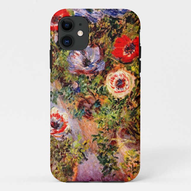 Coques Case-Mate iPhone Claude Monet Anemonen (Dos)