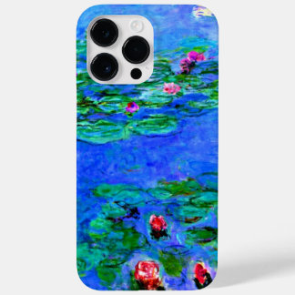 Coque Case-Mate iPhone Claude Monet art : Lys à eau (rouge)