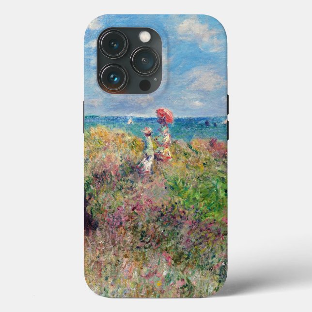 Coques Case-Mate iPhone Claude Monet Cliff Walk at Pourville Case-Mate iPh (Verso)