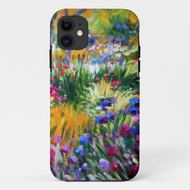 Coques Case-Mate iPhone Claude Monet : Jardin d'Iris par Giverny (Dos)
