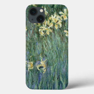 iPhone 13 Coque Claude Monet les iris jaunes