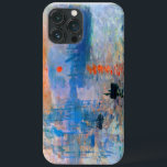 Case-Mate iPhone Case Claude Monet Sunrise<br><div class="desc">Claude Monet "Sunrise" est un tableau célèbre qui a été créé en 1872. Il représente le soleil se levant sur le port du Havre, ville de France où est né Monet. Le tableau est connu pour ses couleurs vives et son atmosphère brumeuse, qui saisit la beauté et la tranquillité d'un...</div>