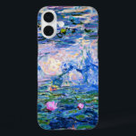 Coque Pour iPhone 16 Plus Claude Monet - Water Lilies 1919, art<br><div class="desc">Claude Monet 1919 peinture,  Water Lilies (rose),  art.</div>