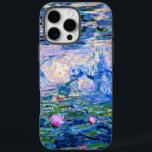 Coque iPhone 16 Pro Max Claude Monet - Water Lilies 1919, art<br><div class="desc">Claude Monet 1919 peinture,  Water Lilies (rose),  art.</div>