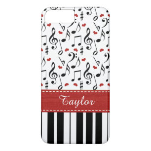 Coque Case-Mate Pour iPhone Clavier de piano rouge