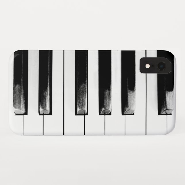 Coques Case-Mate iPhone Clavier des touches de piano antiques (Dos (Horizontal))