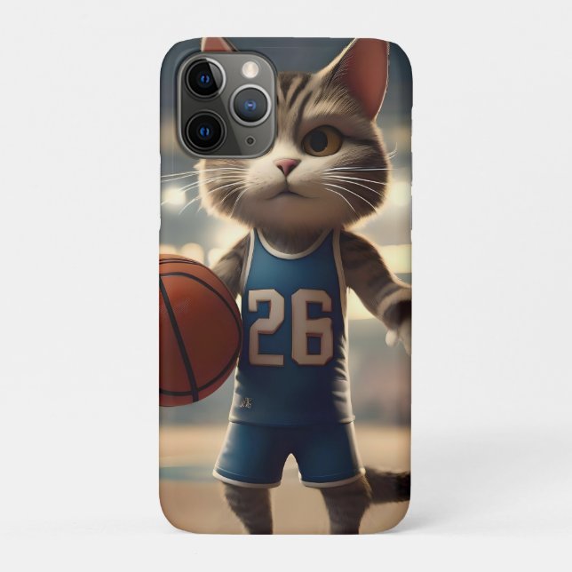 Coques Case-Mate iPhone Claw-some Hoops : Cat sans peur (Dos)