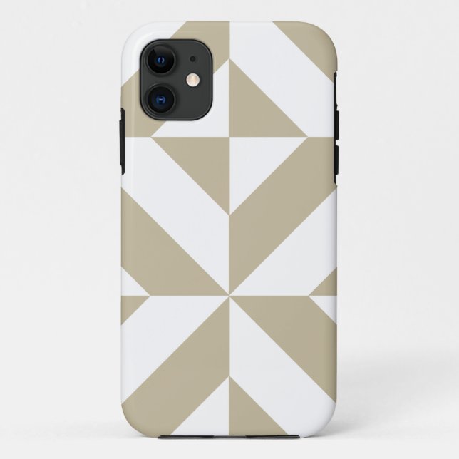 Coques Case-Mate iPhone Clay Geometric Deco Cube Pattern (Dos)