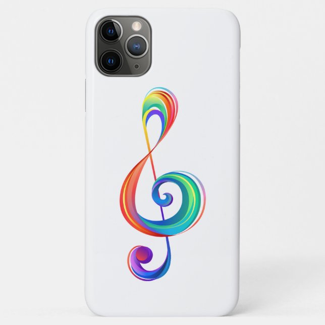 Coques Case-Mate iPhone Clé arc-en-ciel (Dos)