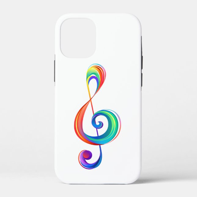 Coques Case-Mate iPhone Clé arc-en-ciel (Verso)