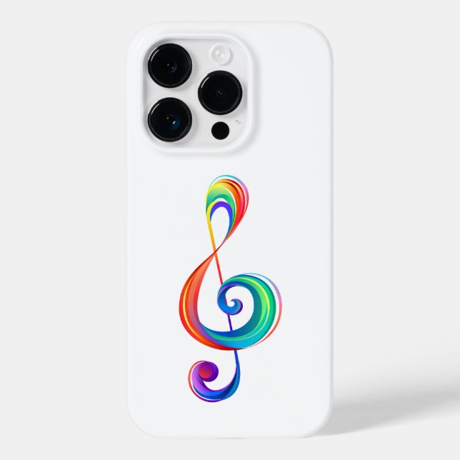 Coques Case-Mate iPhone Clé arc-en-ciel (Verso)
