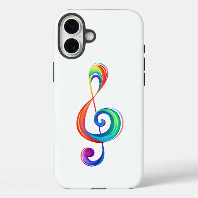 Coques Case-Mate iPhone Clé arc-en-ciel (Verso)