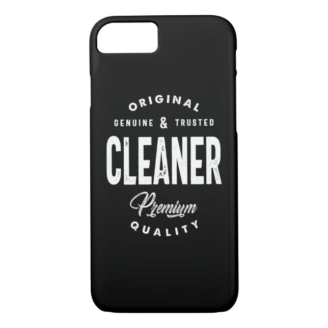 Coques Case-Mate iPhone Cleaner Titre de l'emploi Teft Gift Mens Femmes (Dos)
