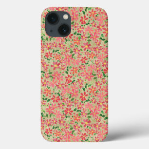 Etui iPhone Case-Mate Clematis rose, rouge, Orange motif floral sur la f