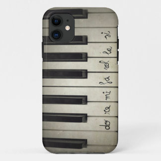Coque iPhone 11 Clés de piano