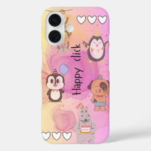 Coque Pour iPhone 16 clic heureux