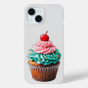 Coque Case-Mate iPhone Clipart d'illustration de dessert de Cupcake d'ann