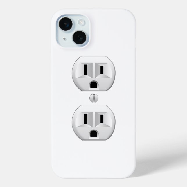 Coques Case-Mate iPhone Cliquer sur le bouchon électrique pour Customiser  (Verso)