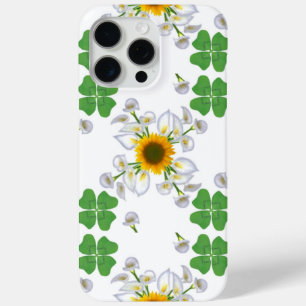 Coque Case-Mate iPhone Clocher de chance avec tournesol et Calla Lily