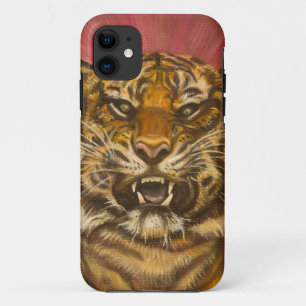Case-Mate iPhone Case Closeuse de Tiger