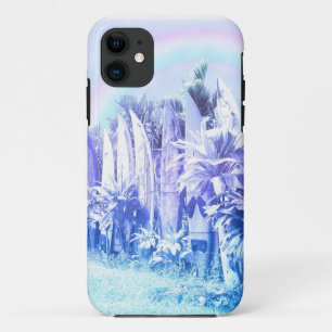 Coque Case-Mate iPhone Clôture de surf en bleu pastel