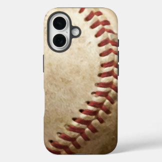 Coques iPhone 16 Clôture vintage du baseball